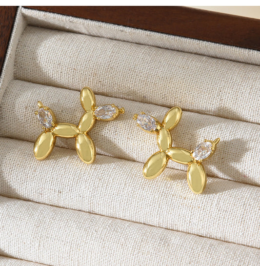 Aretes Balloon Dog