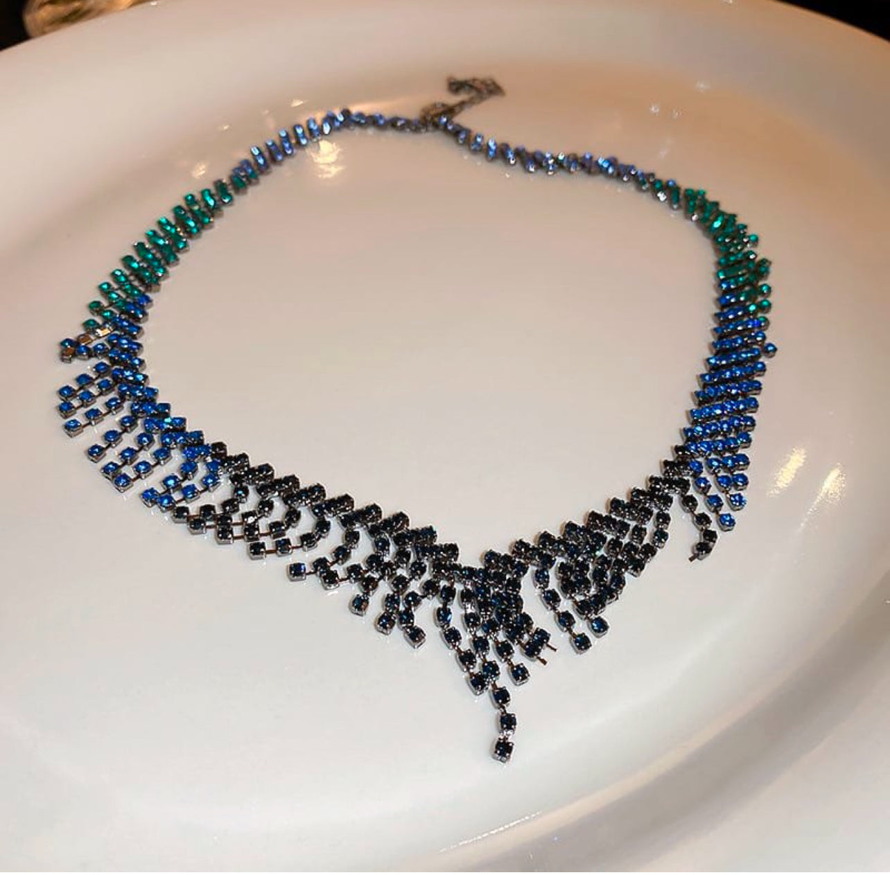 Choker Azul